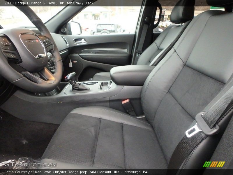 Bruiser Gray / Black 2018 Dodge Durango GT AWD