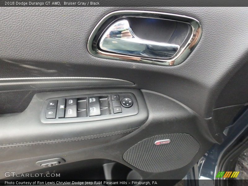 Bruiser Gray / Black 2018 Dodge Durango GT AWD