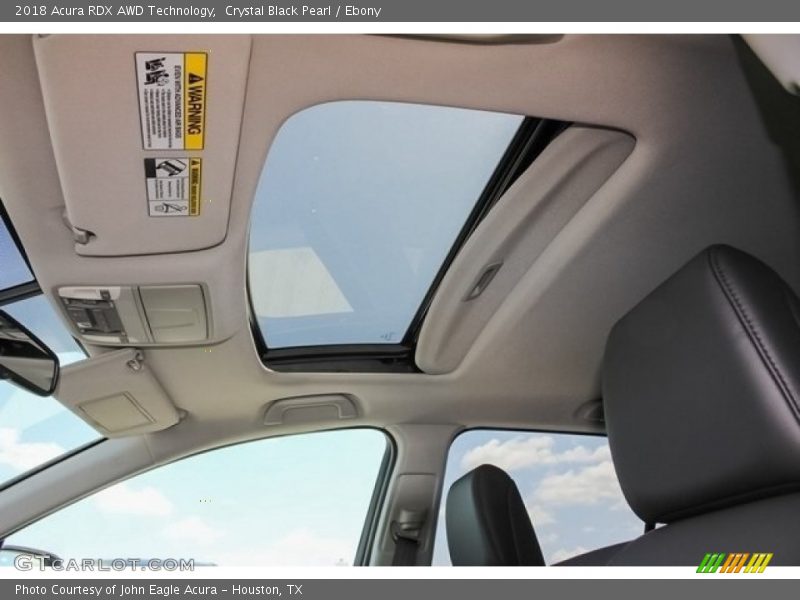 Crystal Black Pearl / Ebony 2018 Acura RDX AWD Technology