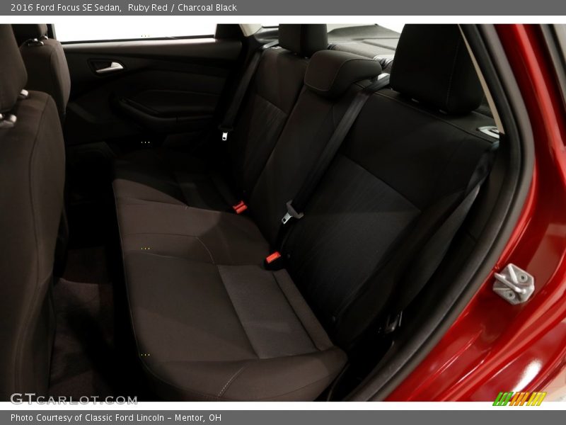 Ruby Red / Charcoal Black 2016 Ford Focus SE Sedan