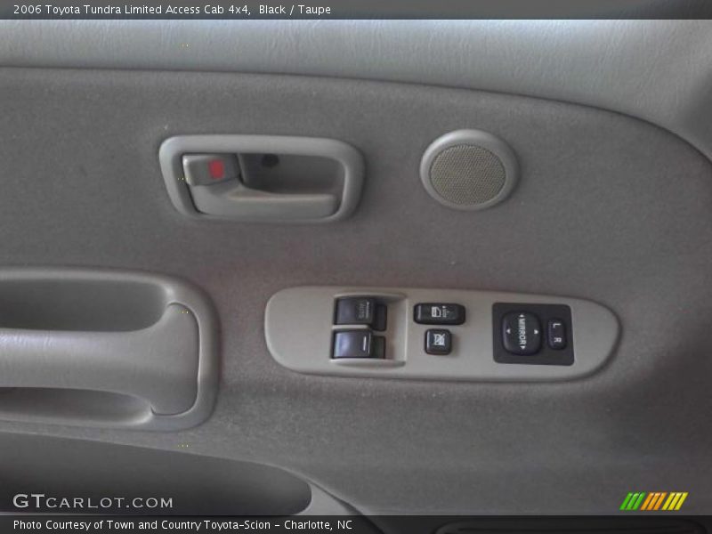 Black / Taupe 2006 Toyota Tundra Limited Access Cab 4x4