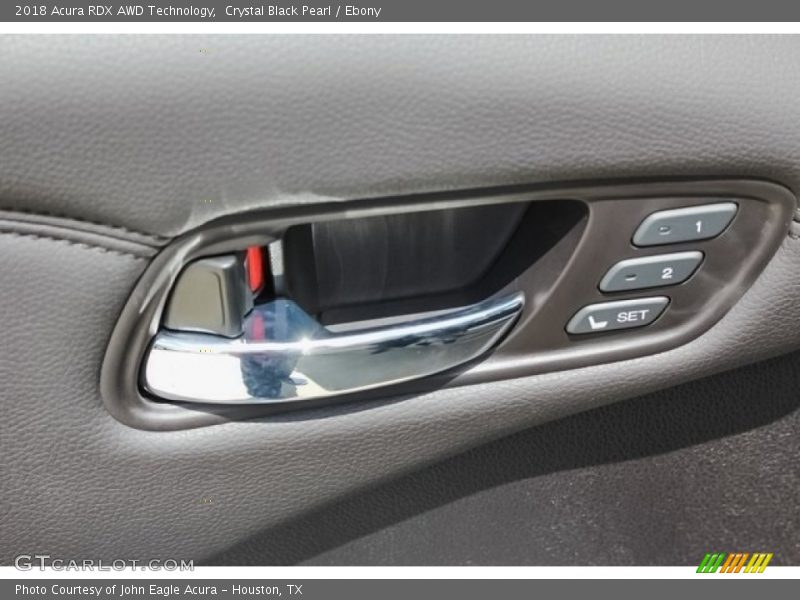 Crystal Black Pearl / Ebony 2018 Acura RDX AWD Technology