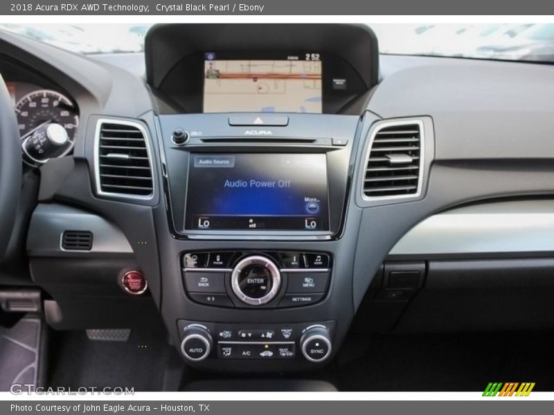 Crystal Black Pearl / Ebony 2018 Acura RDX AWD Technology
