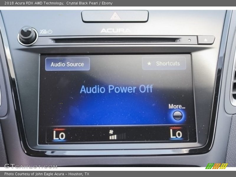 Crystal Black Pearl / Ebony 2018 Acura RDX AWD Technology
