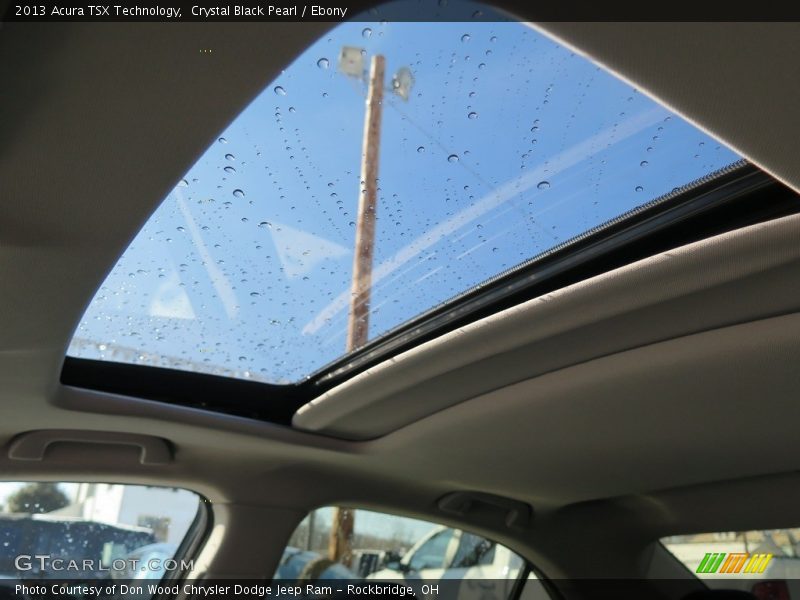 Crystal Black Pearl / Ebony 2013 Acura TSX Technology