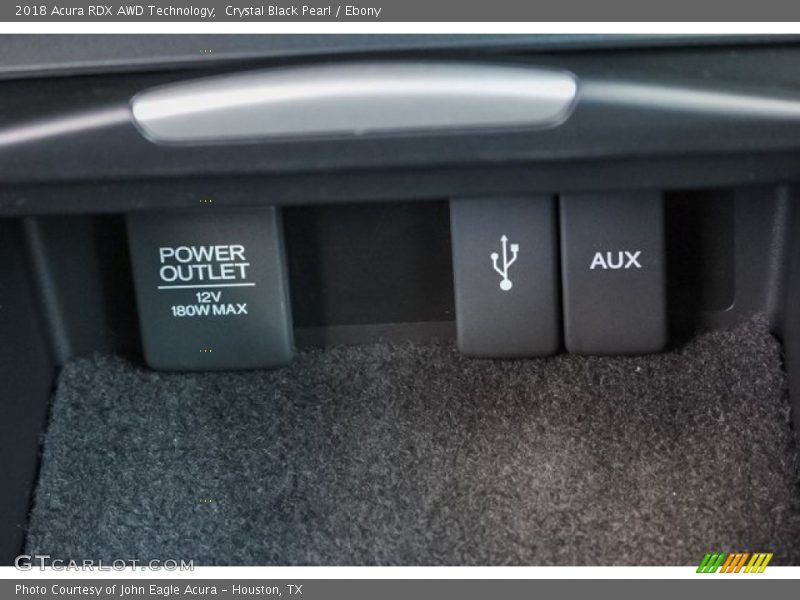 Crystal Black Pearl / Ebony 2018 Acura RDX AWD Technology