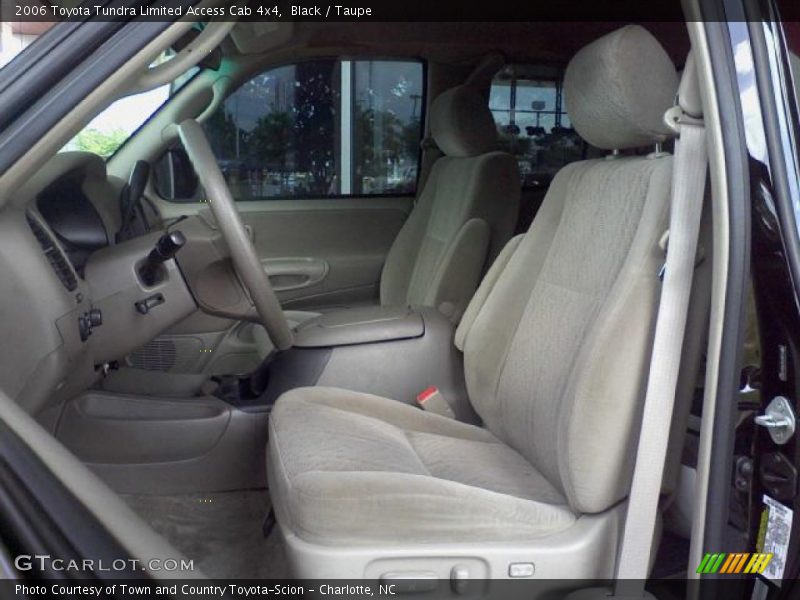 Black / Taupe 2006 Toyota Tundra Limited Access Cab 4x4