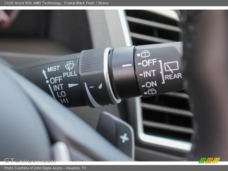 Crystal Black Pearl / Ebony 2018 Acura RDX AWD Technology