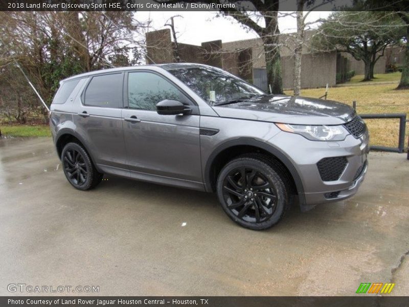 Corris Grey Metallic / Ebony/Pimento 2018 Land Rover Discovery Sport HSE