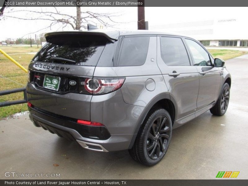 Corris Grey Metallic / Ebony/Pimento 2018 Land Rover Discovery Sport HSE