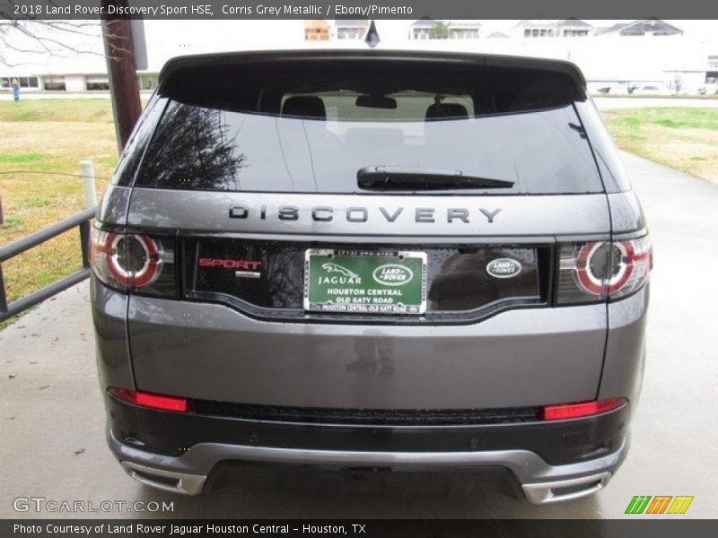 Corris Grey Metallic / Ebony/Pimento 2018 Land Rover Discovery Sport HSE