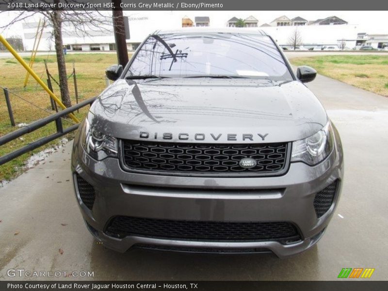Corris Grey Metallic / Ebony/Pimento 2018 Land Rover Discovery Sport HSE