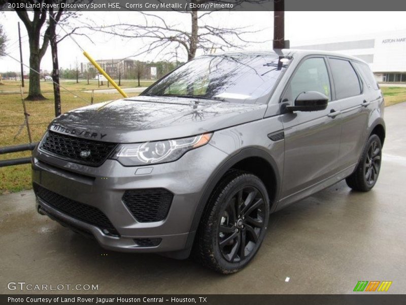 Corris Grey Metallic / Ebony/Pimento 2018 Land Rover Discovery Sport HSE