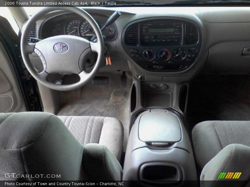 Black / Taupe 2006 Toyota Tundra Limited Access Cab 4x4