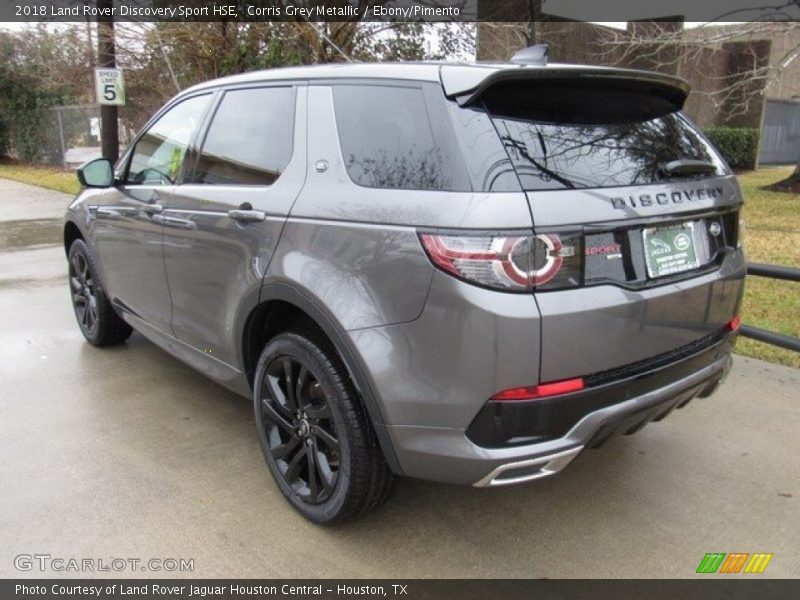 Corris Grey Metallic / Ebony/Pimento 2018 Land Rover Discovery Sport HSE