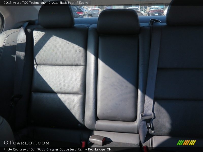 Crystal Black Pearl / Ebony 2013 Acura TSX Technology
