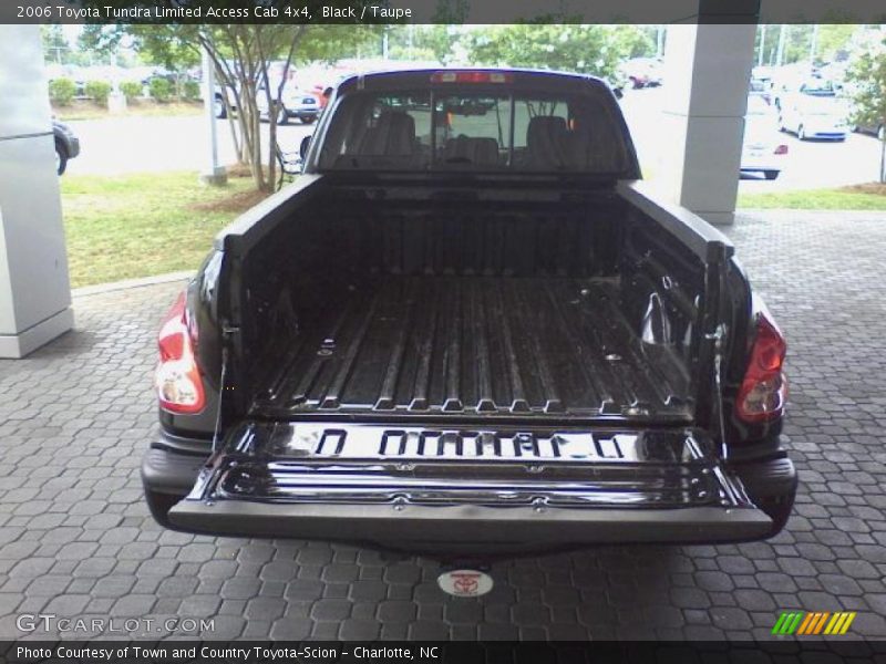Black / Taupe 2006 Toyota Tundra Limited Access Cab 4x4