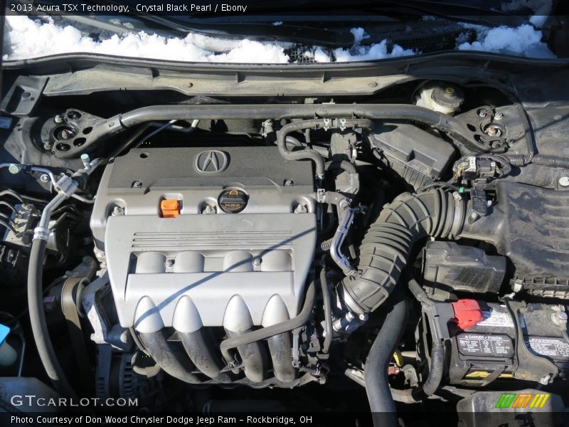 Crystal Black Pearl / Ebony 2013 Acura TSX Technology