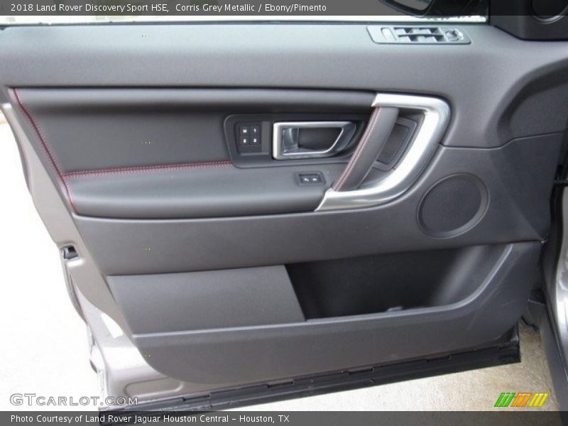 Corris Grey Metallic / Ebony/Pimento 2018 Land Rover Discovery Sport HSE