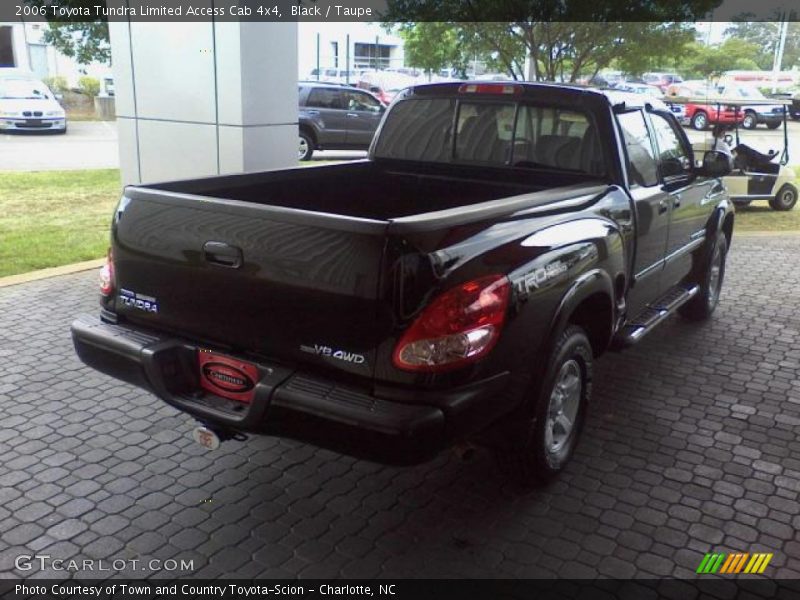 Black / Taupe 2006 Toyota Tundra Limited Access Cab 4x4