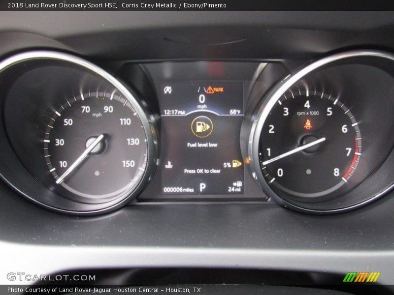 Corris Grey Metallic / Ebony/Pimento 2018 Land Rover Discovery Sport HSE
