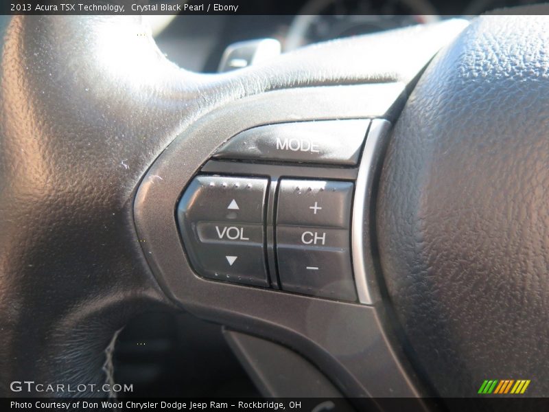 Crystal Black Pearl / Ebony 2013 Acura TSX Technology