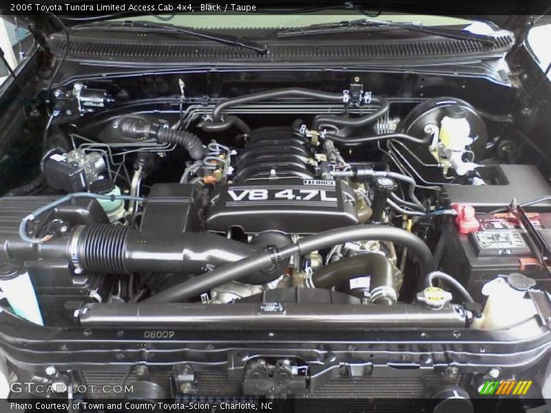 Black / Taupe 2006 Toyota Tundra Limited Access Cab 4x4