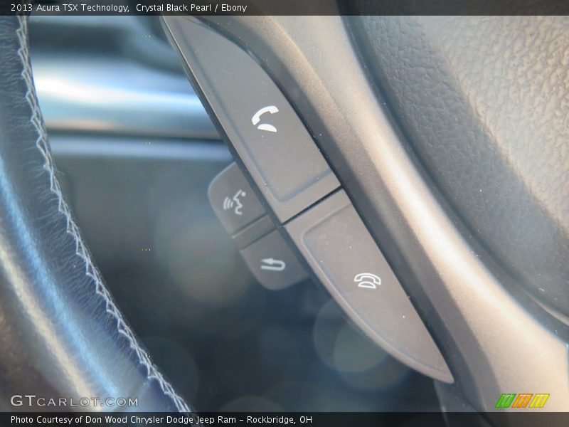 Crystal Black Pearl / Ebony 2013 Acura TSX Technology