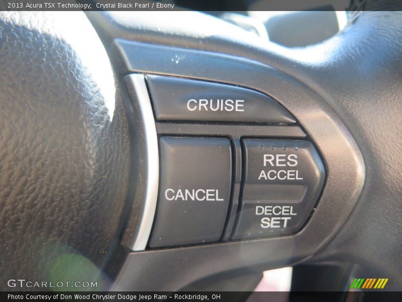 Crystal Black Pearl / Ebony 2013 Acura TSX Technology