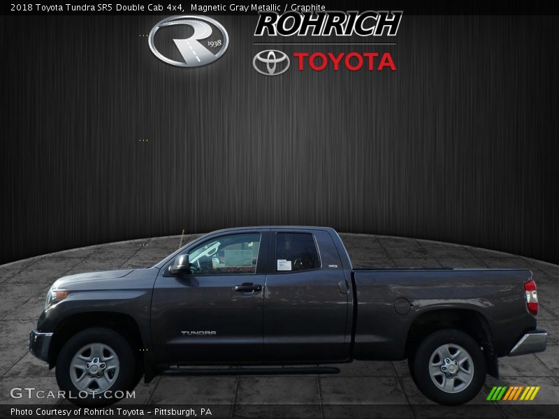 Magnetic Gray Metallic / Graphite 2018 Toyota Tundra SR5 Double Cab 4x4