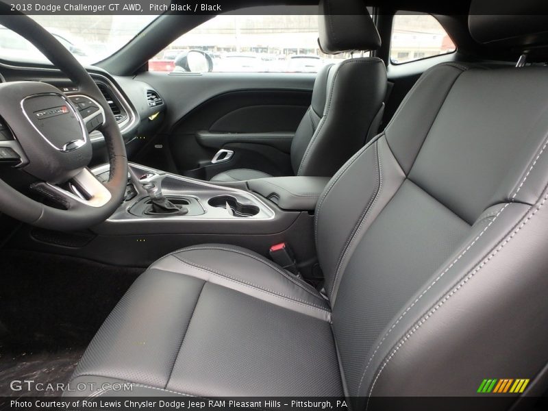 Pitch Black / Black 2018 Dodge Challenger GT AWD