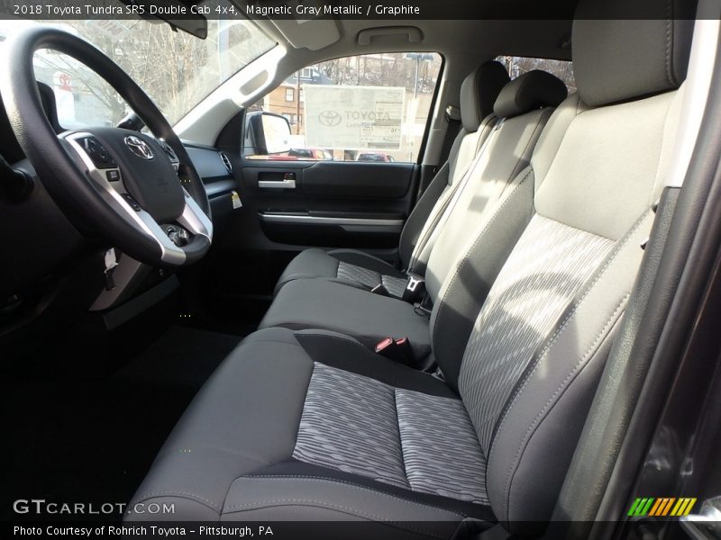 Magnetic Gray Metallic / Graphite 2018 Toyota Tundra SR5 Double Cab 4x4