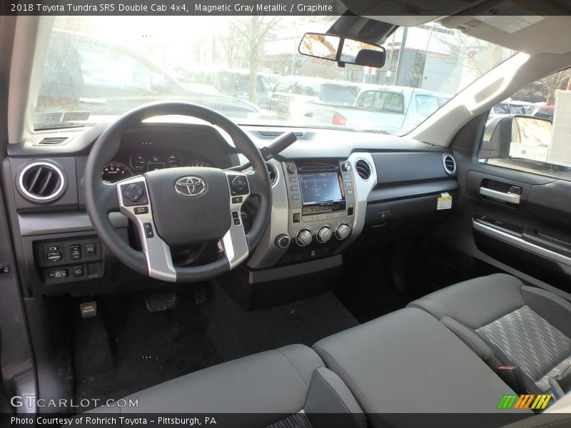 Magnetic Gray Metallic / Graphite 2018 Toyota Tundra SR5 Double Cab 4x4