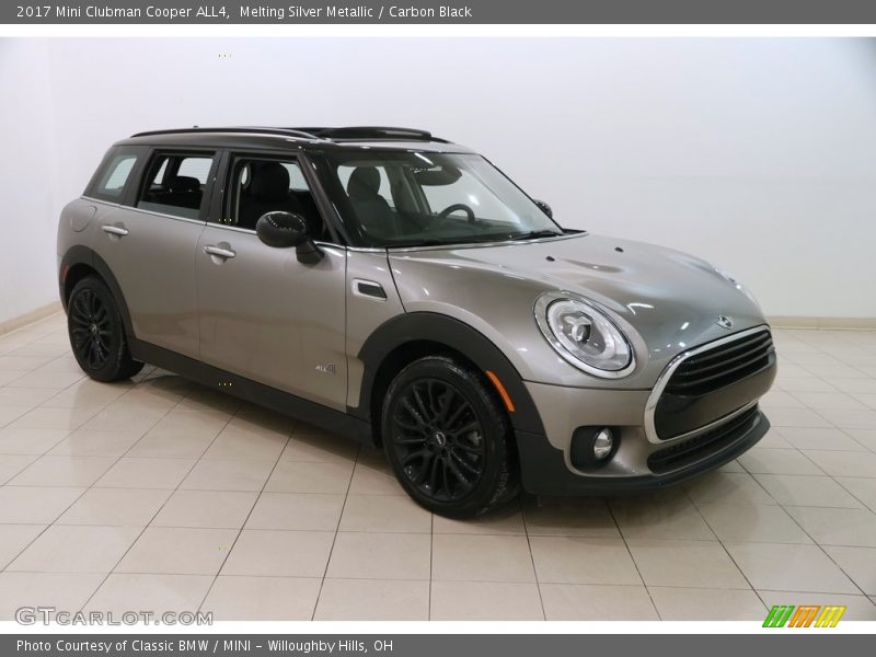 Melting Silver Metallic / Carbon Black 2017 Mini Clubman Cooper ALL4