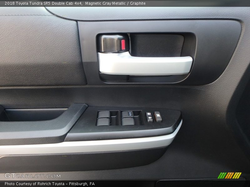 Magnetic Gray Metallic / Graphite 2018 Toyota Tundra SR5 Double Cab 4x4
