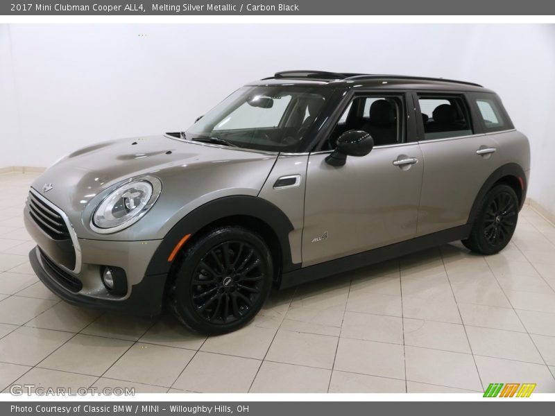 Melting Silver Metallic / Carbon Black 2017 Mini Clubman Cooper ALL4