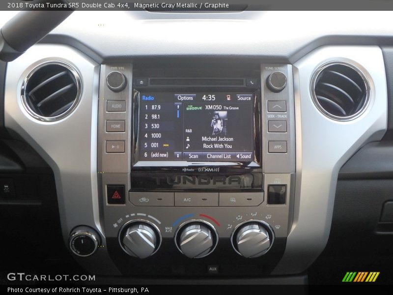 Magnetic Gray Metallic / Graphite 2018 Toyota Tundra SR5 Double Cab 4x4