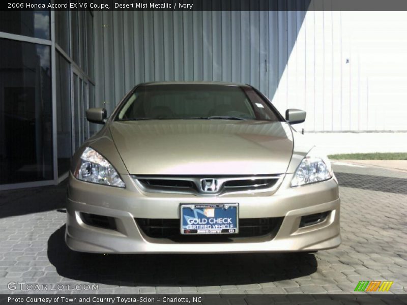 Desert Mist Metallic / Ivory 2006 Honda Accord EX V6 Coupe