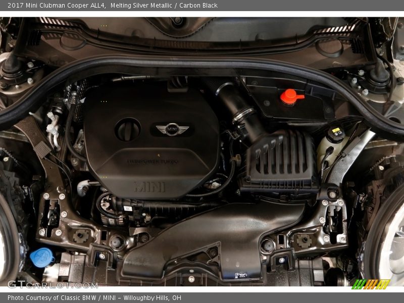Melting Silver Metallic / Carbon Black 2017 Mini Clubman Cooper ALL4