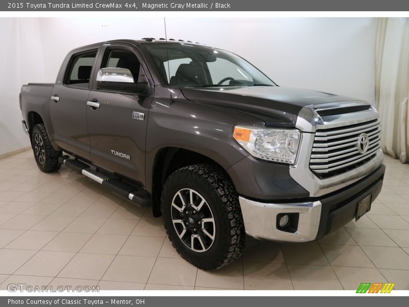 Magnetic Gray Metallic / Black 2015 Toyota Tundra Limited CrewMax 4x4