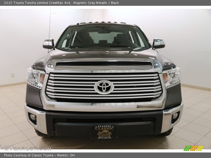 Magnetic Gray Metallic / Black 2015 Toyota Tundra Limited CrewMax 4x4