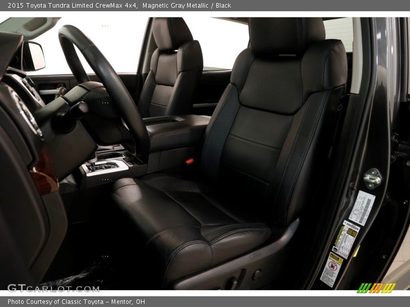 Magnetic Gray Metallic / Black 2015 Toyota Tundra Limited CrewMax 4x4