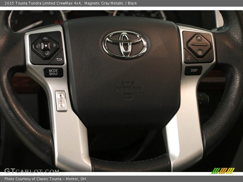Magnetic Gray Metallic / Black 2015 Toyota Tundra Limited CrewMax 4x4