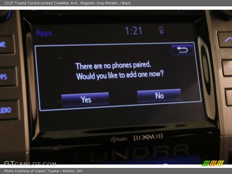Magnetic Gray Metallic / Black 2015 Toyota Tundra Limited CrewMax 4x4