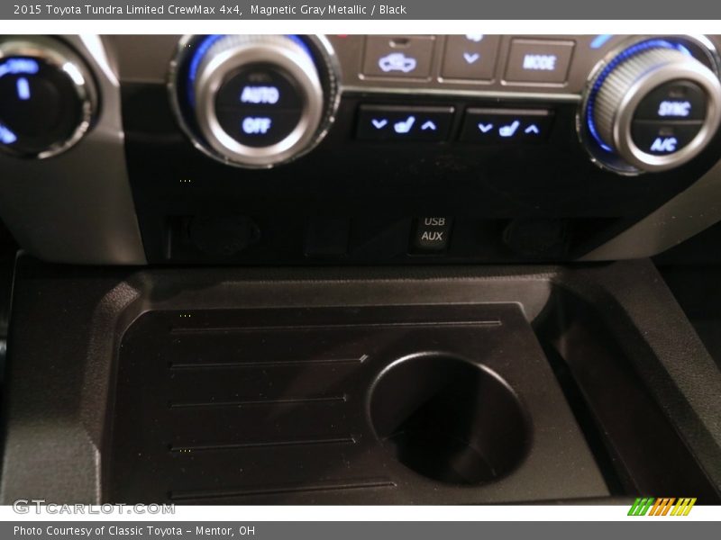 Magnetic Gray Metallic / Black 2015 Toyota Tundra Limited CrewMax 4x4