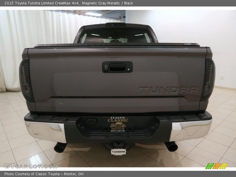 Magnetic Gray Metallic / Black 2015 Toyota Tundra Limited CrewMax 4x4