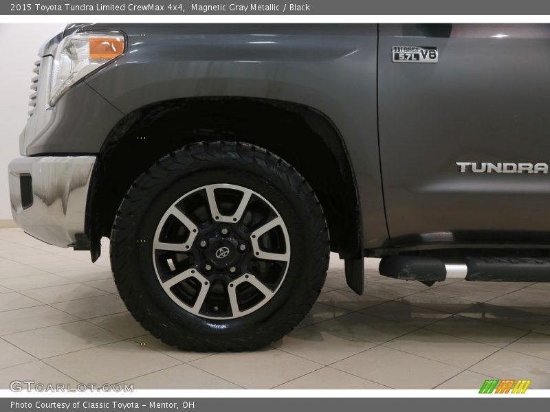 Magnetic Gray Metallic / Black 2015 Toyota Tundra Limited CrewMax 4x4