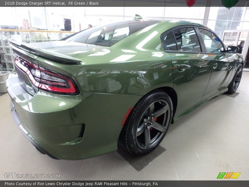 F8 Green / Black 2018 Dodge Charger SRT Hellcat