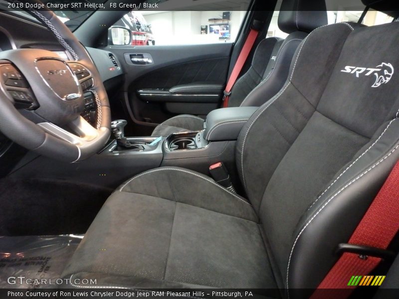 Front Seat of 2018 Charger SRT Hellcat