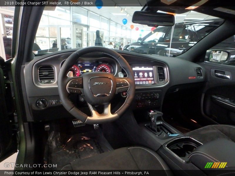 Dashboard of 2018 Charger SRT Hellcat